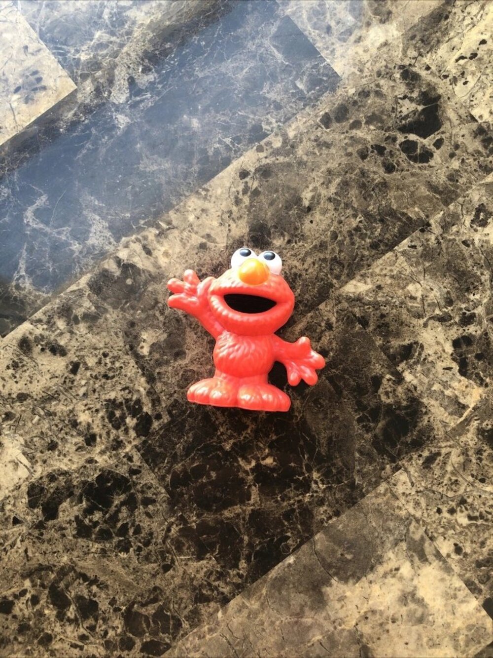 Sesame Street Almost 3” Hasbro Elmo Figure Toy PVC